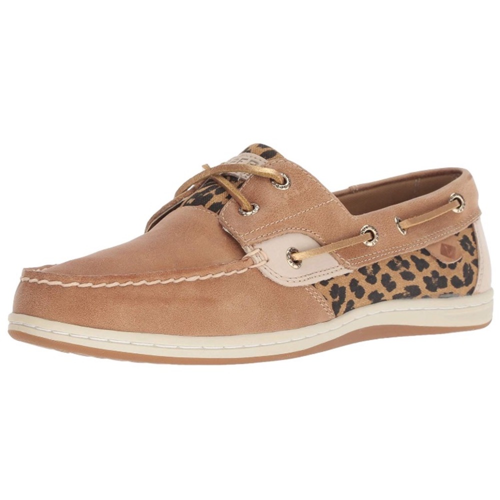 Sperry Leopard Boat Shoes